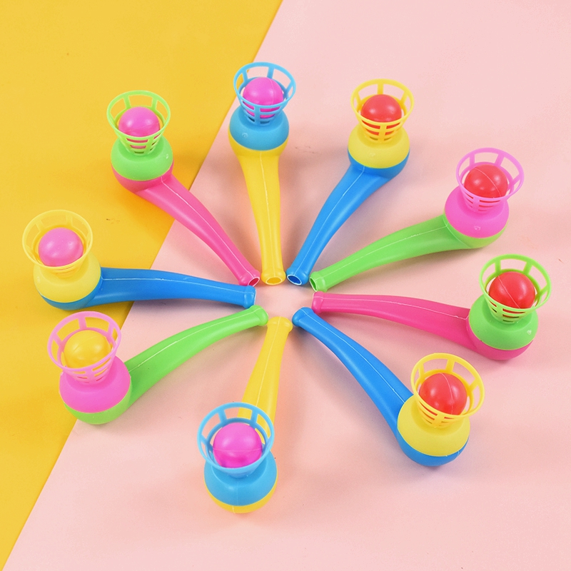 Party Games Adult Birthday - 子供のためのカラフルなバルーンパイプマジックフローティングボールゲーム、ピニャータの充填、バランストレーニングおもちゃ、誕生日パーティーの好意、面白いギフト、10個、20個