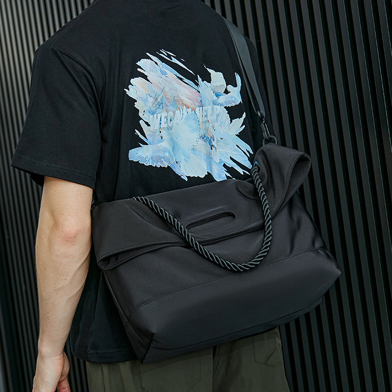Sack Race Bag - ファッションメンズクロスボディバッグ大容量トートカジュアルオックスフォードコンピュータショルダーバッグ男性女性クロスボディバッグフィットネスハンドバッグ