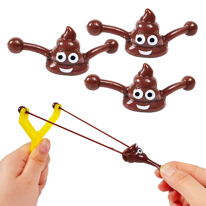 Party Games Easter For Kids - 楽しいシューティングうんちゲームおもちゃ 8 個セット 子供の誕生日パーティーギフト ベビーシャワー ピニャータ詰め物