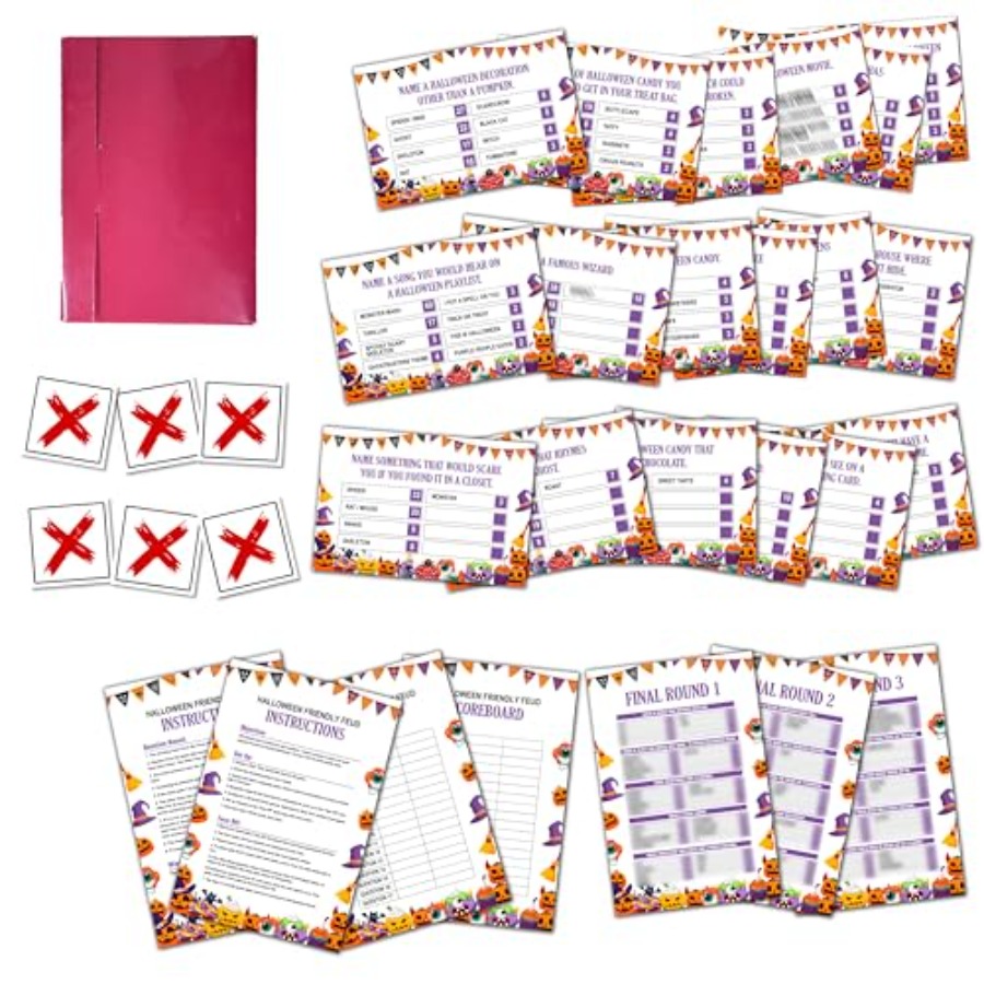Party Games For Adults Large Group - ハロウィン対戦ゲーム、家族向け対戦ゲーム、楽しいハロウィンパーティーゲーム、大人向け、大人数向けの知識競争クイズ、家族向け