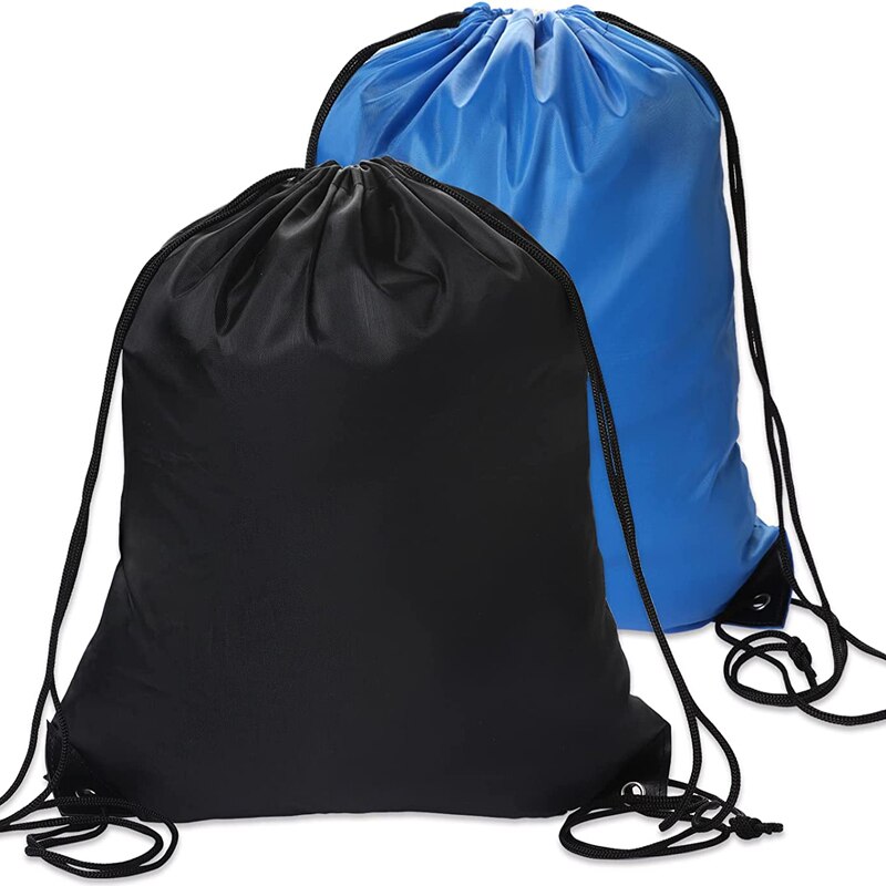 Sack Race Bag - エコポリエステルバンドルレースバックパックポータブル防水ショッピングパックバックパックポータブル男性女性アウトドアスポーツジムバッグ
