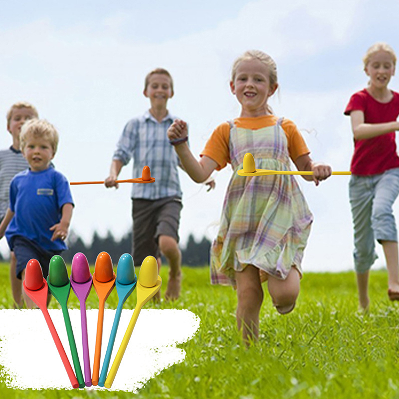 Z. 6個入りエッグスプーンレースゲームセット、子供向け木製 - Party Games Egg のレビューと価格