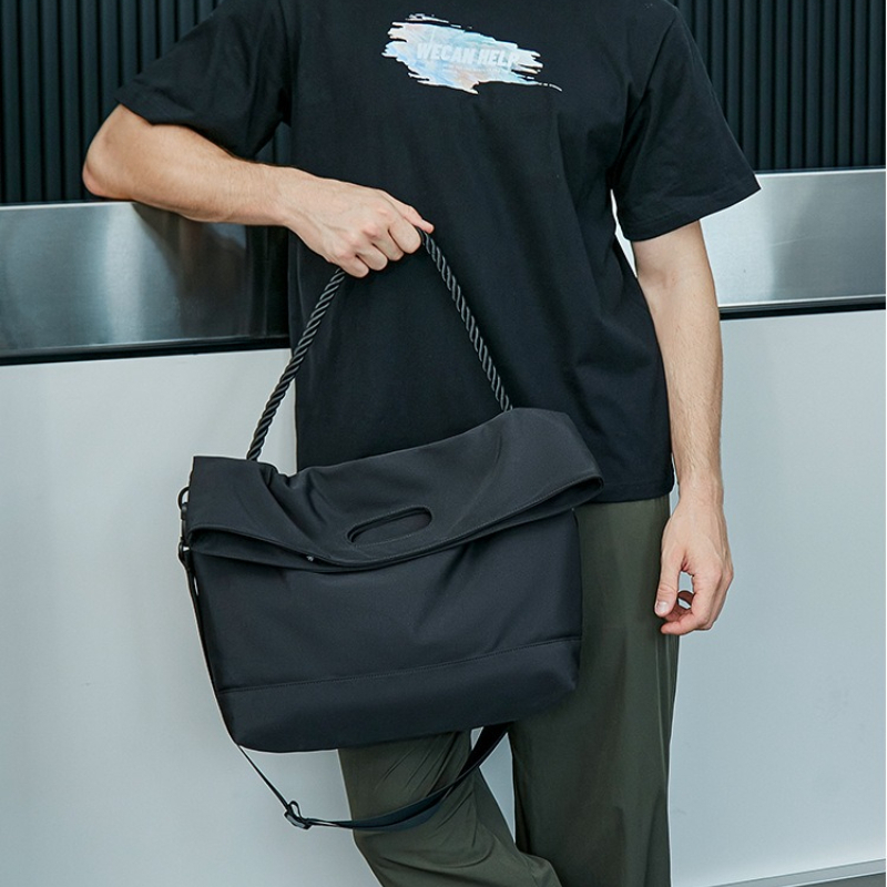 ファッションメンズクロスボディバッグ大容量トートカジュアルオ - Sack Race Bag のレビューと価格