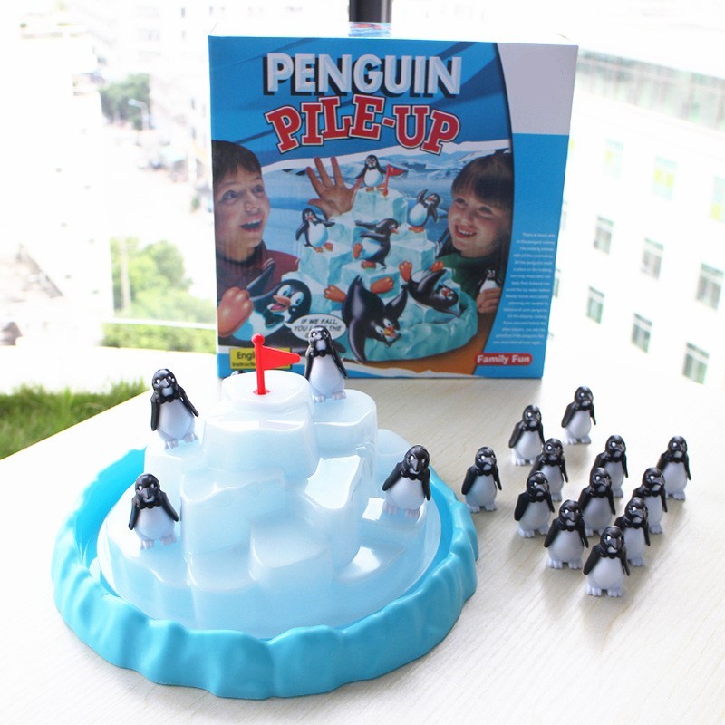 氷山積み重ねペンギンバランスおもちゃボードゲームパズルおもち - Party Games Adult Birthday のレビューと価格