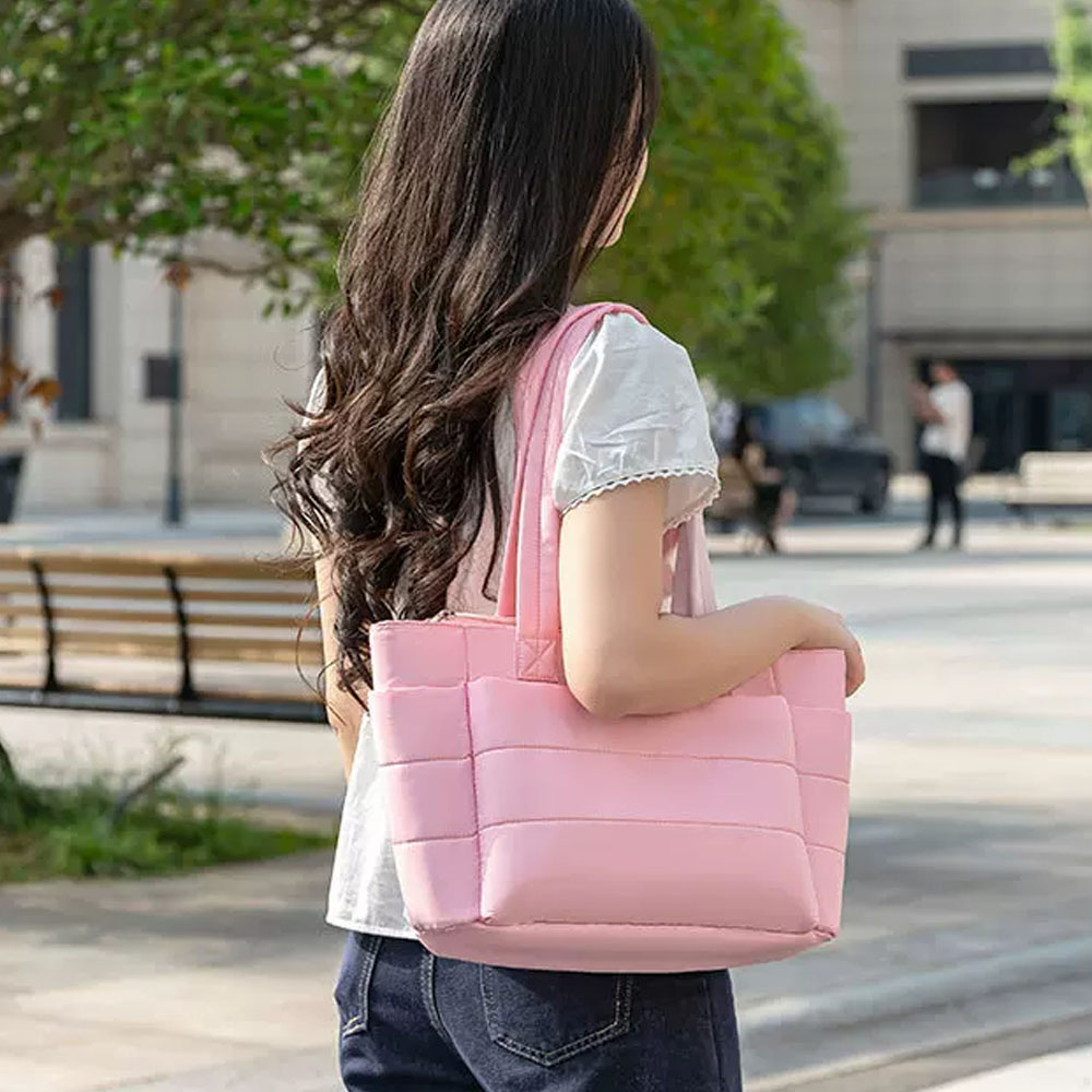 新スタイルトートバッグ、大容量レディースキルトハンドバッグ、 - Sack Race Bag のレビューと価格