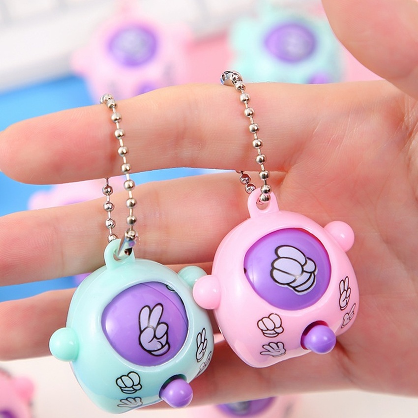 ロックペーパーカッサーソー エッグキーホルダー - かわいい - Party Games Egg のレビューと価格