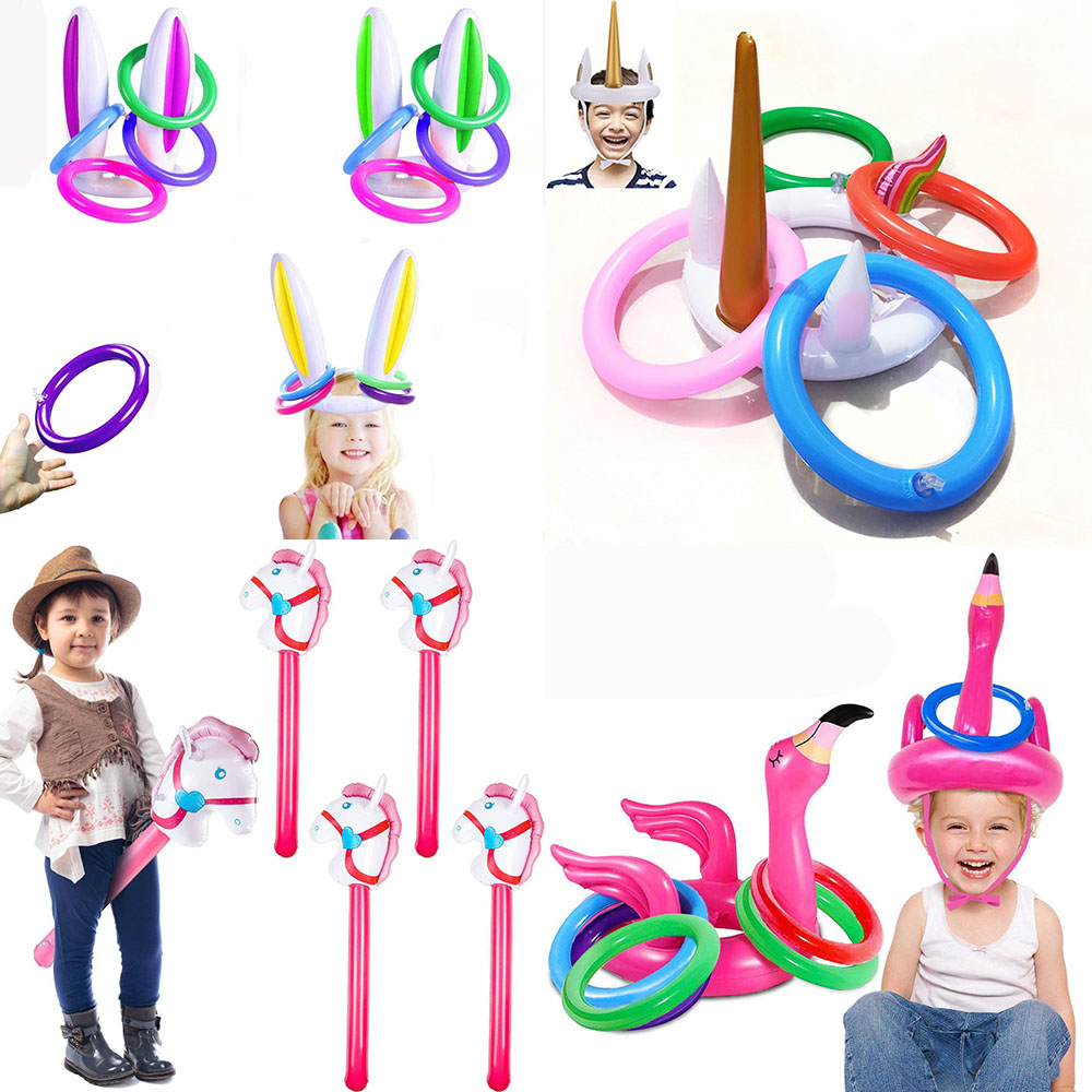子供のための膨脹可能なきらびやかな風船,虹の頭の形をしたおも - Party Games Easter For Kids のレビューと価格