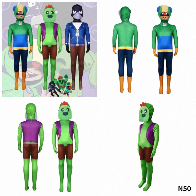 2026 ブロールジャンプスーツ ヘッドギア付き コスプレ衣 - Party Games Kids のレビューと価格