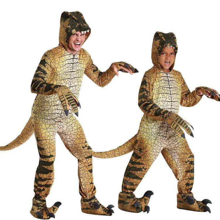 恐竜ティラノサウルス子供用コスチューム大人男の子用ハロウィン - Party Games Kids のレビューと価格