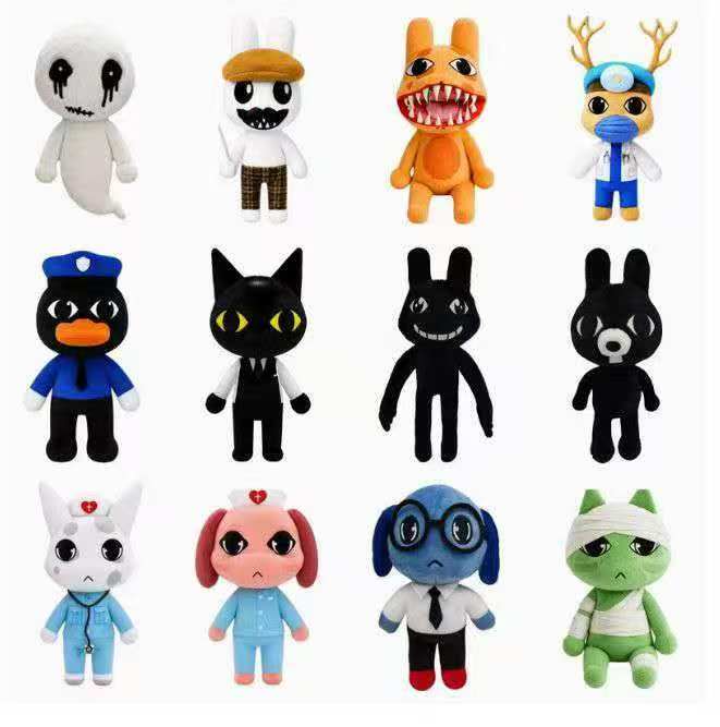 かわいいホラーアニマル病院のぬいぐるみ、青い犬、ペンギン、ウ - Party Games Easter For Kids のレビューと価格