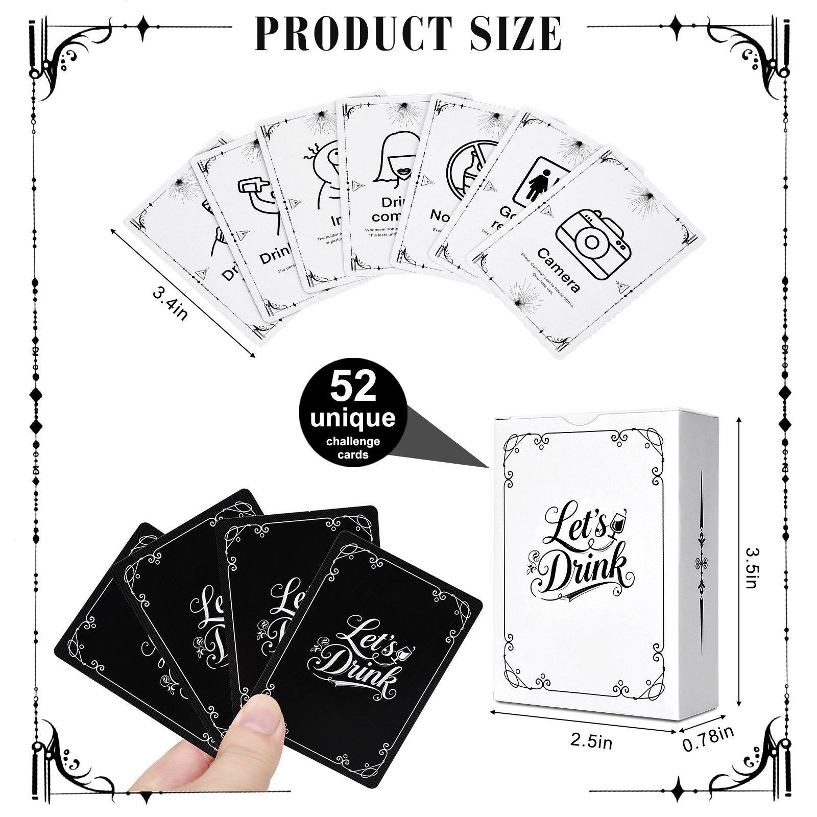 大人向け飲酒ゲームカード – 飲酒ゲーム、大学パーティー、ゲ - Party Games Adult Birthday のレビューと価格