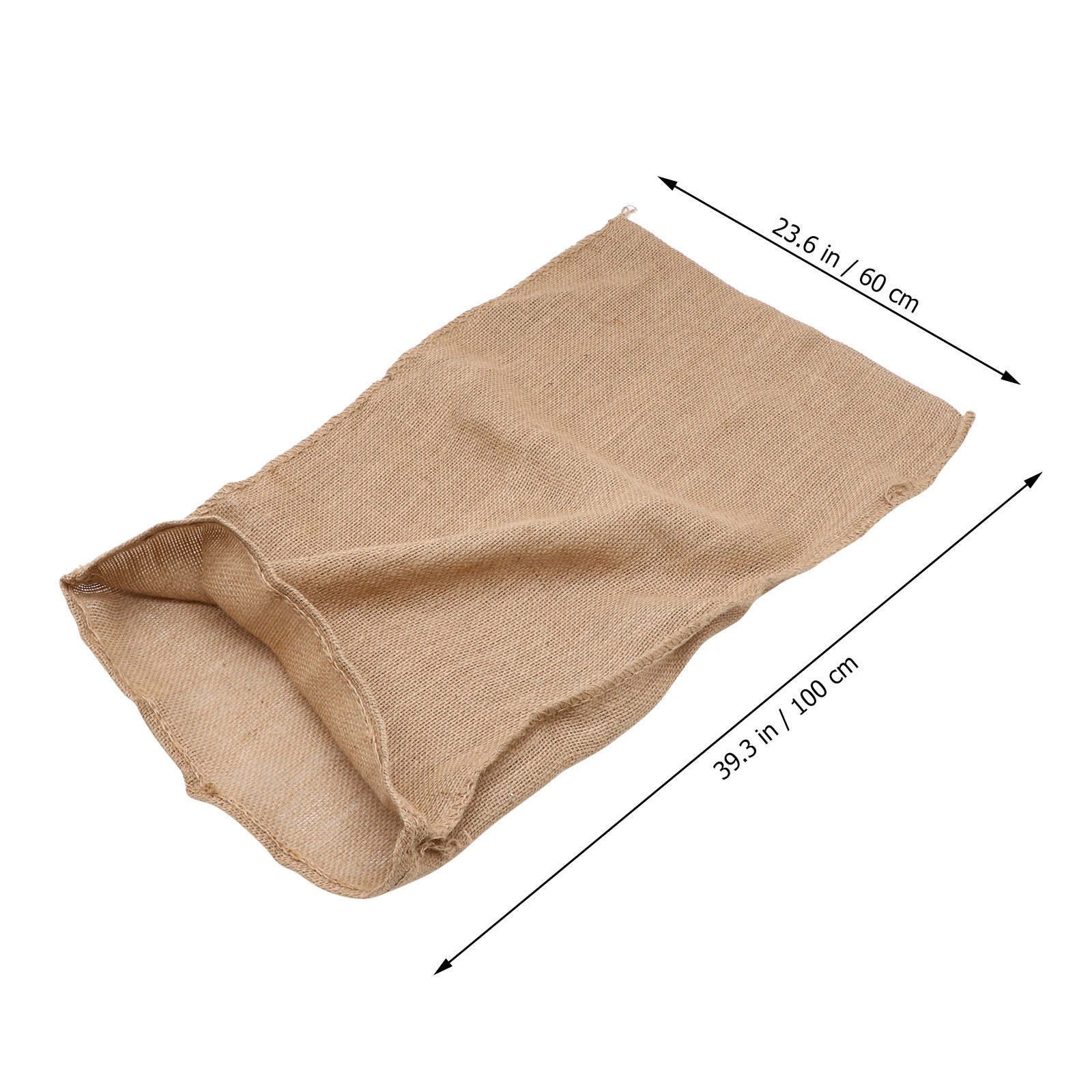 1個入り 水害対策用黄麻袋 大型ジュートポテトサック 多機能 - Sack Race Bag のレビューと価格