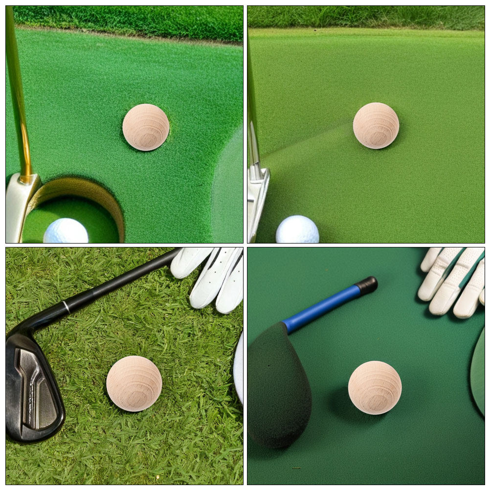 硬材クロケットボール 7.5cm 天然未仕上げ丸型木製球 屋 - Croquet Set Lawn のレビューと価格